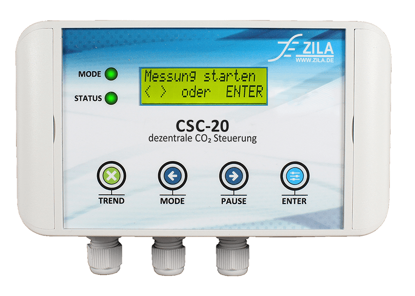 Product CSC-20 control device with CO2 sensor and display