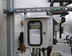 Füllstadsmessung in Kaltvergasern