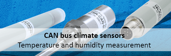 Overview CAN bus climate sensors