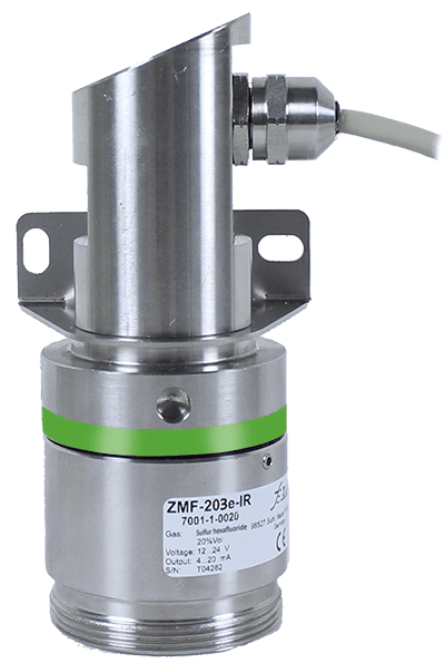 Schwefelhexafluorid Sensor im Edelstahlgehäuse