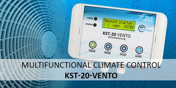 KST-20 Vento - multifunctional climate control for intelligent room dehumidification, ventilation and cooling